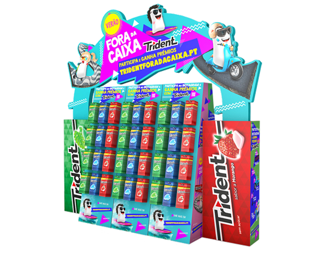 Trident Fora da Caixa
Ponto de Venda