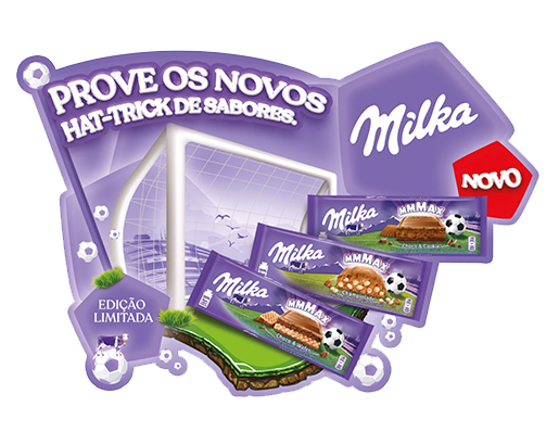 MILKA 
HAT-TRICK