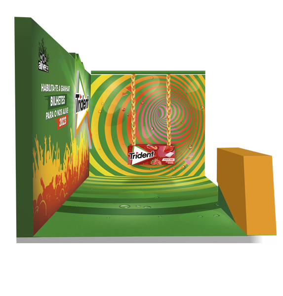 Activação Trident Nos Alive 2022