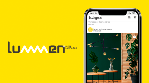 Lumen - Marca, Loja e Redes Sociais - LUMEN INTERLAMPADAS