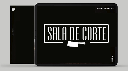 SALA DE CORTE - WEBSITE - PLATEFORM