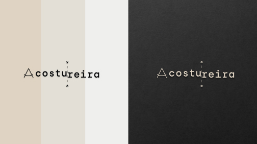 Branding e Ponto de Venda A costureira - A Costureira