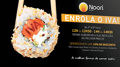 A melhor forma de comer sushi - Noori